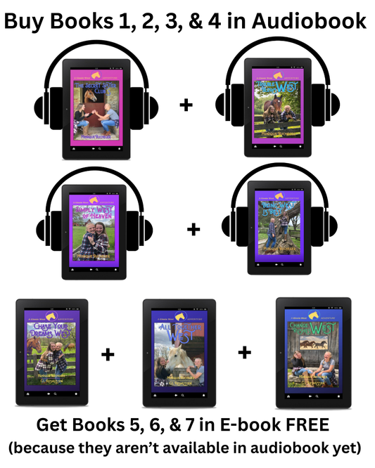 Spring Reading Deal: Audiobooks 1-4 + E-Books 5-7 FREE
