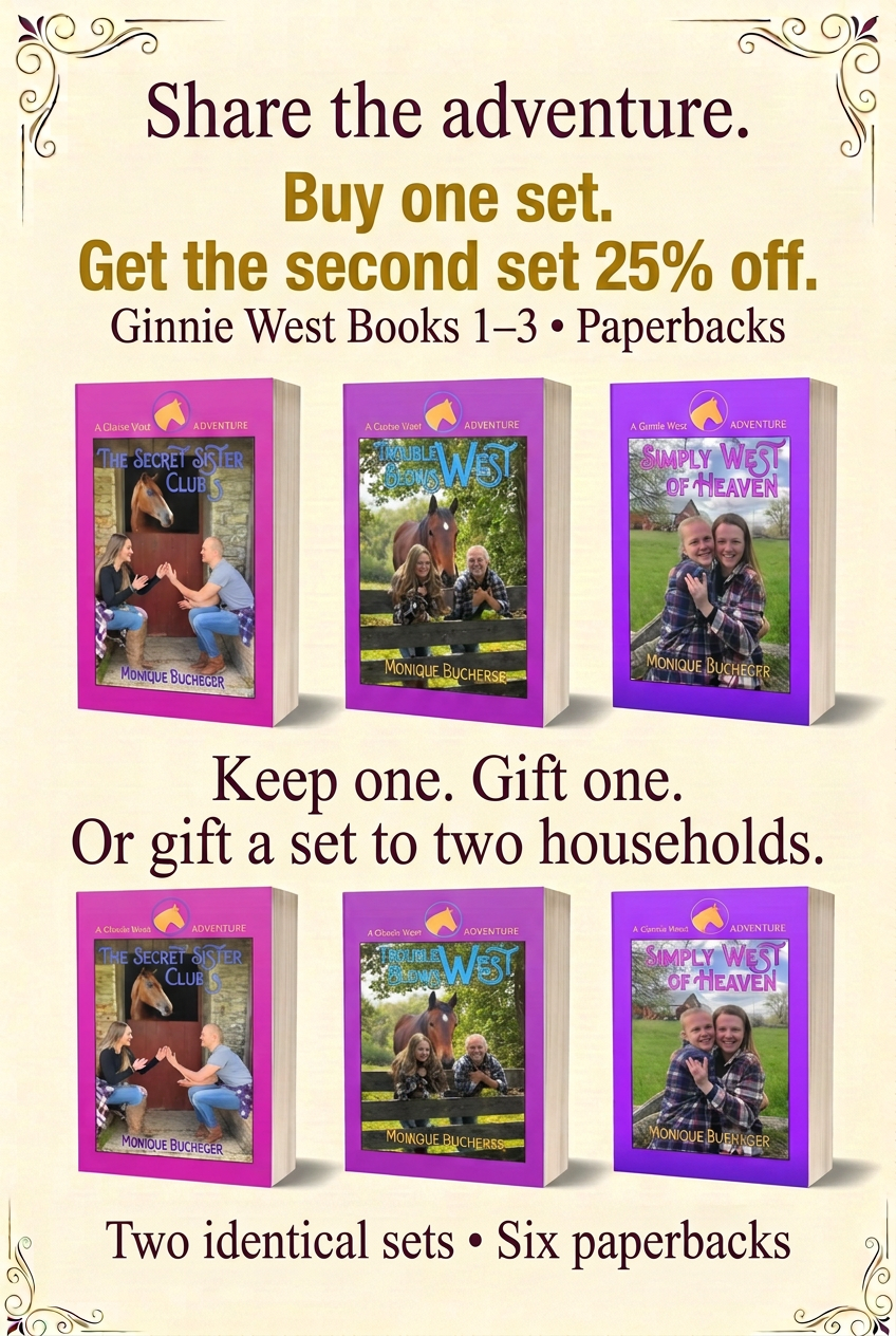 Books 1–3 paperback offer with keep-and-gift or two-household gifting options