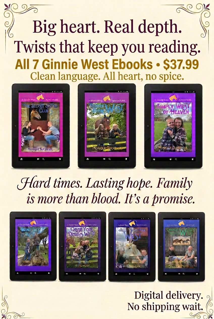 Seven-ebook graphic with revised family message